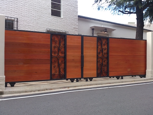 大型電動門扉（片引き）